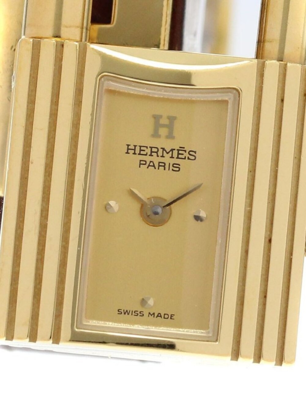 HERMES Kelly Clochette gold Dial Quartz Ladies Watch_919674